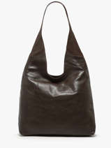 Sac Port paule Cow Cuir Basilic pepper Marron cow BCOW2L