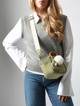 Cross Body Tas Crocus Woomen Groen crocus WCRO33-vue-porte
