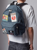 Sac  Dos 1 Compartiment Eastpak Bleu eastpak x dc comics K620COM-vue-porte