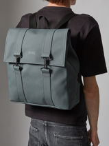 Sac  Dos 1 Compartiment + Pc 15" Rains Gris city 13300-vue-porte