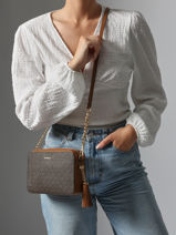 Cross Body Tas Jet Set Item Michael kors Bruin jet set F8GF5M2B-vue-porte