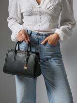 Sac  Main Laila Cuir Michael kors Noir laila S5G9IS1L-vue-porte