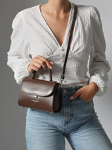 Cross Body Tas S Suave Leder Lancaster Bruin suave even 16-vue-porte