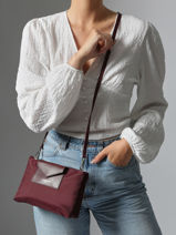 Sac Bandoulire Smart Kba Lancaster Rouge smart kba 27-vue-porte