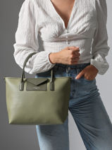 Sac  Main Maya Double Kba Lancaster Vert maya double kba 102-vue-porte