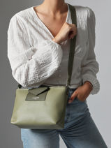 Cross Body Tas Maya Double Kba Lancaster Beige maya double kba 105-vue-porte