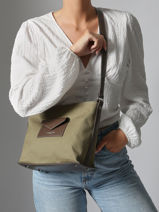 Sac Bandoulire Canvas Kba Lancaster Vert canvas kba 51-vue-porte