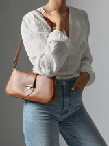 Sac Port� �paule Paris Ily Cuir Lancaster Marron paris ily 41-vue-porte