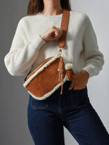 Heuptasje Alpin Leder Etrier Beige alpin EALP022M-vue-porte