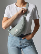 Sac Bandoulire Andrea Coton Hindbag Gris best seller ANDREA-vue-porte