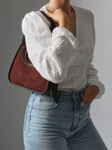 Sac Port paule La Suite Cuir Paul marius Marron la suite VICTXSUI-vue-porte