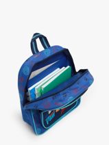 Mini Sac  Dos Paw patrol Bleu go pups go 4540-vue-porte