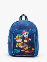 Mini Sac  Dos Paw patrol Bleu go pups go 4540