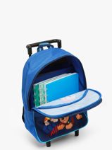 Mini Rugzak Op Wieltjes Paw patrol Blauw go pups go 4543-vue-porte