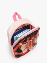 Mini Sac  Dos Vaiana Rose simply special 78800643-vue-porte
