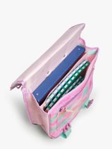 Mini Cartable Lilo & stitch Rose wild energy 79500846-vue-porte