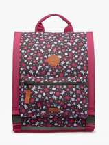 Rugzak 2 Compartimenten Cabaia Rood school L