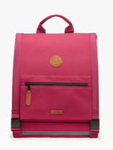 Sac  Dos 2 Compartiments Cabaia Rouge school L