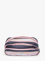 Trousse 2 Compartiments Milky kiss Multicolore fable world 3700514-vue-porte