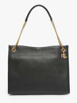 Schoudertas Bradley Leder Lauren ralph lauren Zwart bradley 31969352