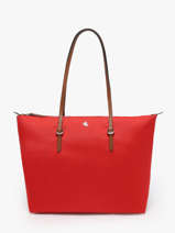 Sac Shopping S Keaton 26 Nylon Lauren ralph lauren Rouge chadwick 31916737