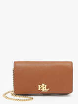 Sac Bandoulire Dryden Cuir Lauren ralph lauren Marron dryden 32966784