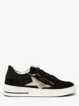 Sneakers En Cuir Semerdjian Noir women ALE