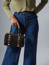 Sac � Main Velvet Cuir Milano Marron velvet VE25066-vue-porte