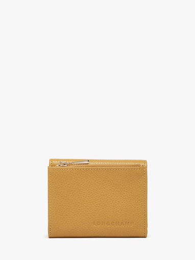 Longchamp Le foulonn Portefeuille Jaune