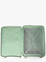 Valise Rigide Extensible Fjord Elite Vert fjord E4729-vue-porte