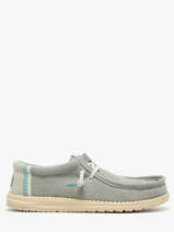 Mocassins Wally Jute Hey dude Bleu men 43085