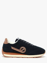 Sneakers En Cuir No name Bleu women HRVS04B9