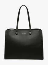 Schoudertas A4 Formaat Saffiano David jones Zwart saffiano 4N