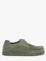 Derby Veterschoenen Uit Leder Birkenstock Groen men 1030109