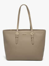 Sac Port paule A4 Saffiano David jones Beige saffiano 3