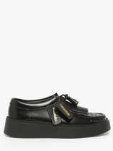Chaussures Derbies En Cuir Clarks Noir women 26184943