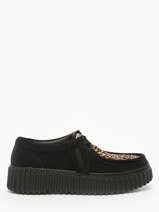 Chaussures Derbies En Cuir Clarks Noir women 26181189