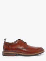 Chaussures Derbies En Cuir Clarks Marron men 26183252