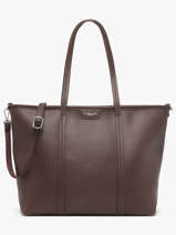Sac Port paule Saffiano Miniprix Marron saffiano F8594