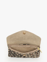 Portemonnee Leopard Leder Milano Beige velvet leopardo VL23113-vue-porte