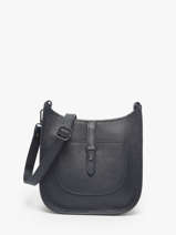 Sac Bandoulire Caviar Cuir Milano Bleu caviar CA25067
