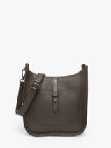 Sac Bandoulire Caviar Cuir Milano Marron caviar CA25067
