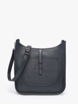 Sac Bandoulire Caviar Cuir Milano Bleu caviar CA25068