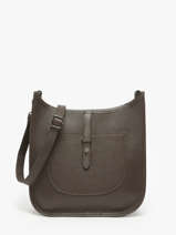 Sac Bandoulire Caviar Cuir Milano Marron caviar CA25068