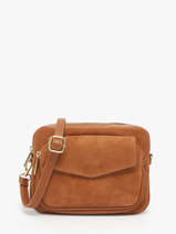 Sac Bandoulire Velvet Caviar Cuir Milano Marron velvet caviar VC25067