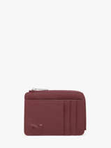 Portemonnee Met Kaarthouder Original N Leder Nathan baume Rood original n 217N