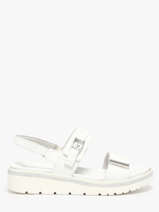 Sandales En Cuir Tamaris Blanc women 44