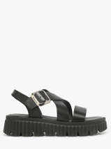 Sandales En Cuir Tamaris Noir women 44