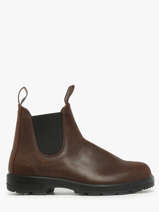 Chelsea Boots De Pluie Blundstone Marron unisex 1609