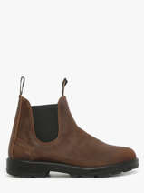 Chelsea Boots Uit Leder Blundstone Bruin men 1911